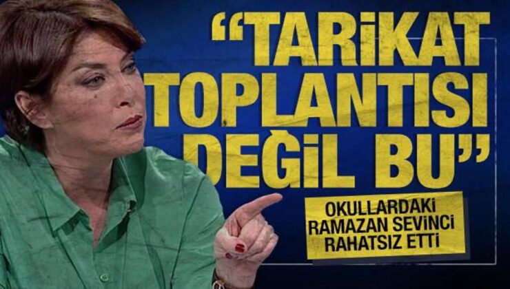Okullardaki Ramazan sevinci Payzın’ı rahatsız etti: ‘Tarikat toplantısı değil bu’