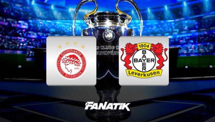 Olympiakos-Bayern Leverkusen maçı ne zaman, saat kaçta, hangi kanalda canlı yayınlanacak? (UEFA Şampiyonlar Ligi)