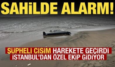 Ordu’da sahilde insansız hava aracı parçası bulundu! İstanbul’dan ekip gidiyor