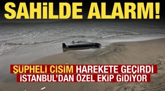 Ordu’da sahilde insansız hava aracı parçası bulundu! İstanbul’dan ekip gidiyor