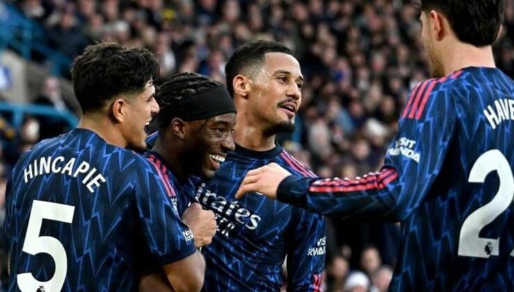 Premier Lig’de Arsenal, rakiplerinin puan kaybettiği haftada liderliğini pekiştirdi