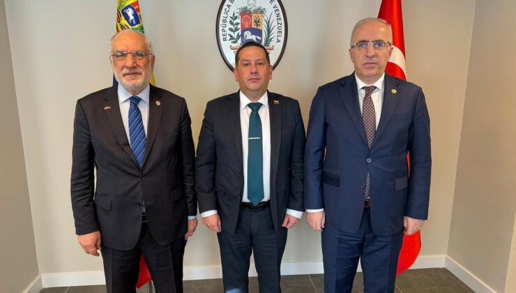 Saadet Partisi’nden Venezuela Büyükelçiliği’ne kritik ziyaret