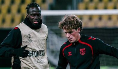 Samsunspor, Shkendija maçının hazırlıklarını tamamladı