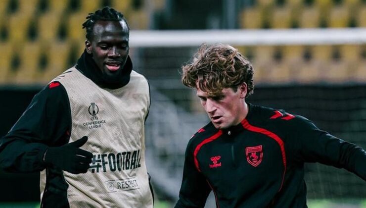 Samsunspor, Shkendija maçının hazırlıklarını tamamladı