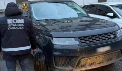 Şebeke çökertildi! 11 lüks otomobile el kondu