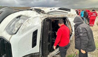 Şırnak’ta işçi servisi takla attı: 9 yaralı