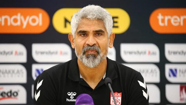 Sivasspor Teknik Direktörü İsmet Taşdemir’den Adana Demirspor maçı değerlendirmesi