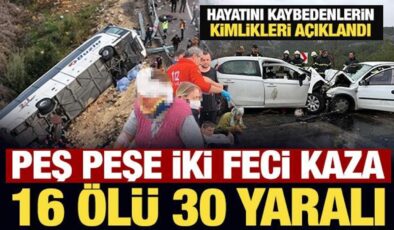 Son Dakika: Antalya ve Burdur’dan peş peşe kahreden haberler: Çok sayıda ölü ve yaralı var