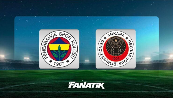 CANLI | Fenerbahçe – Gençlerbirliği maçı Canlı Anlatım – FB-G.BİRLİĞİ maçı kadrosu, skoru ve istatistikleri