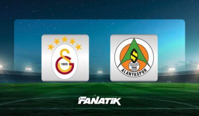 CANLI |Galatasaray – Alanyaspor maçı Canlı Anlatım – GS – ALANYA maçı kadrosu, skoru ve istatistikleri