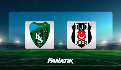 CANLI |  Kocaelispor – Beşiktaş maçı ne zaman, saat kaçta, hangi kanalda?