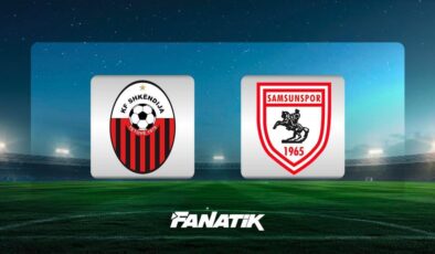 CANLI | Samsunspor Üsküp’te avantajı kaptı… Shkendija – Samsunspor maç sonucu 0-1