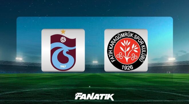CANLI | Trabzonspor – Fatih Karagümrük maçı Canlı Anlatım – TS – FKG maçı kadrosu, skoru ve istatistikleri