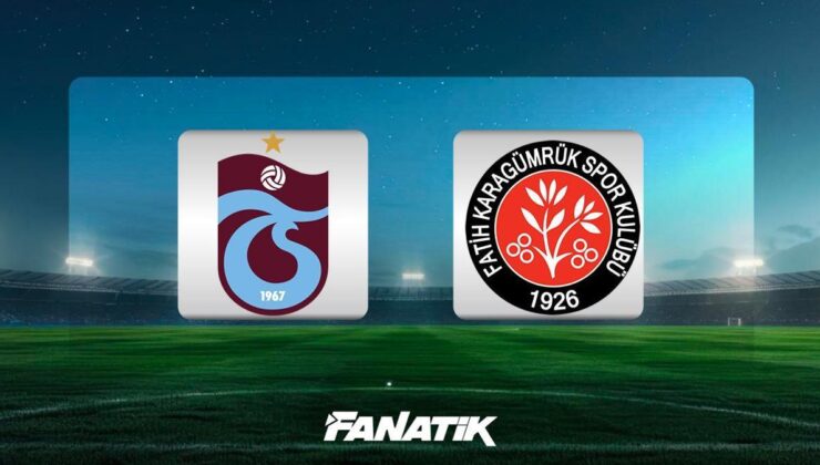CANLI | Trabzonspor – Fatih Karagümrük maçı ne zaman, saat kaçta, hangi kanalda?