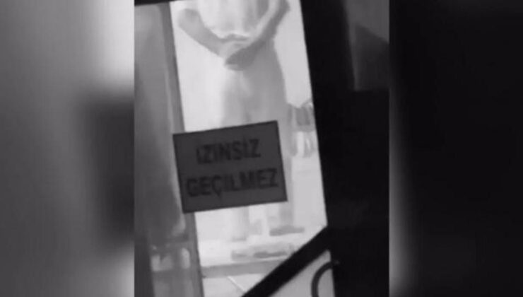 Tatlı imalathanesinde iğrenç manzara: Ayağıyla hamuru çiğnedi! Belediye harekete geçti