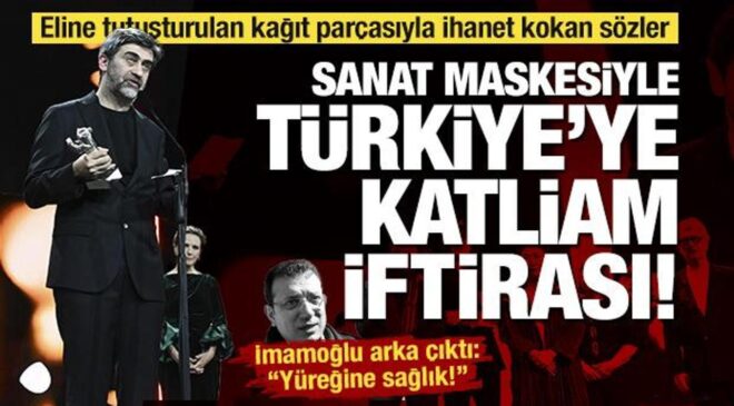 Terör seviciliğine gurur madalyası! Yönetmen Alper kin kustu, İmamoğlu safını belli etti