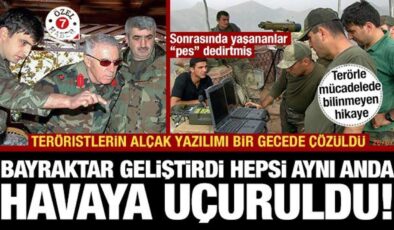 Teröristlerin alçak yazılımı bir gecede çözüldü! Bayraktar geliştirdi, hepsi havaya uçtu