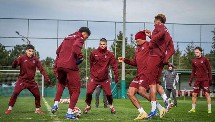 Trabzonspor, Başakşehir maçı hazırlıklarına başladı