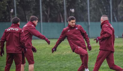 Trabzonspor, Fatih Karagümrük maçının hazırlıklarına başladı
