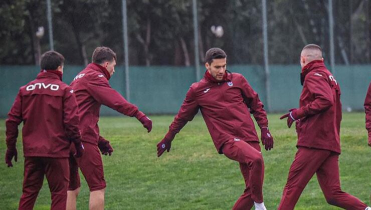 Trabzonspor, Fatih Karagümrük maçının hazırlıklarına başladı