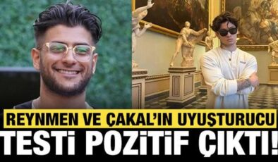 Ünlülere yönelik uyuşturucu soruşturması: Reynmen ve Çakal’ın testi pozitif çıktı!