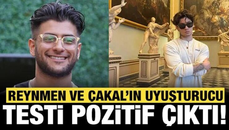 Ünlülere yönelik uyuşturucu soruşturması: Reynmen ve Çakal’ın testi pozitif çıktı!
