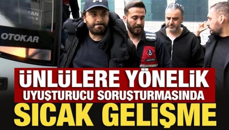 Ünlülere yönelik uyuşturucu soruşturmasında yeni gelişme: 11 kişi serbest bırakıldı