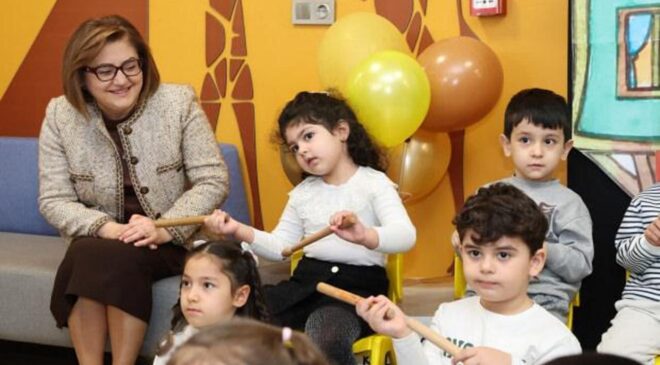 ‘Yer bir şey söylüyor’ isimli çocuk tiyatrosu sahnelendi