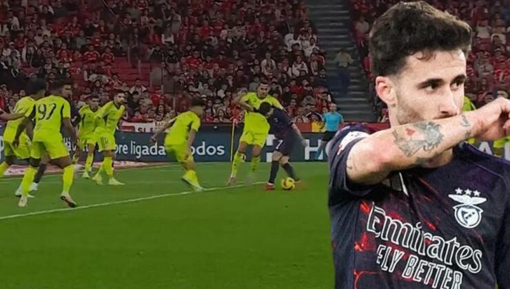 Yok artık Rafa Silva! Benfica’nın yıldızından muhteşem gol…