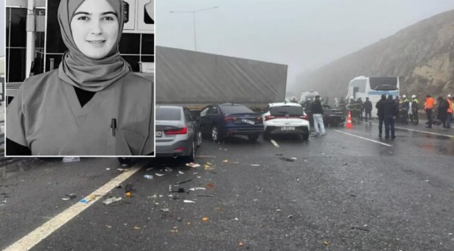 Zincirleme kazada ağır yaralanan hemşire 11 günlük yaşam mücadelesini kaybetti