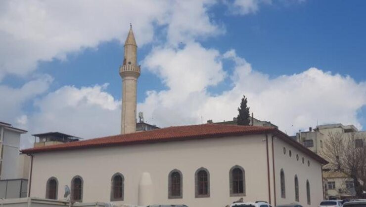 161 yıllık cami bayram namazıyla ibadete açılacak