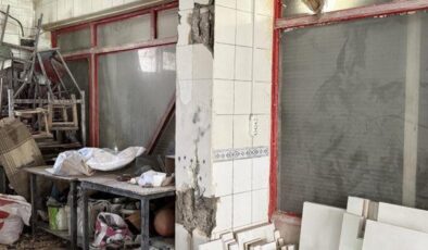 51 kişinin yaşadığı bina tahliye edildi! Vahim iddia: Kolondaki çatlaklar görüntülendi