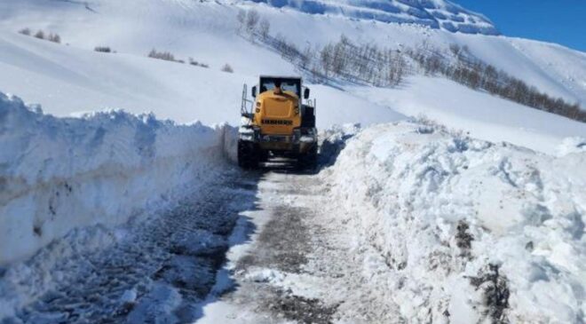 7 ilde yoğun kar sebebiyle 249 yol kapandı