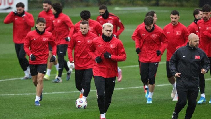 A Milli Takım’da, Kosova maçı hazırlıkları devam etti