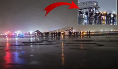 ABD’de yolcu uçağı itfaiye aracıyla çarpıştı! Çok sayıda ölü ve yaralı var