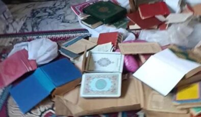 Adana’da kursa girip Kur’an-ı Kerim’lere zarar verdiler!