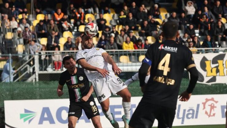 Aliağa sahasında farklı kaybetti