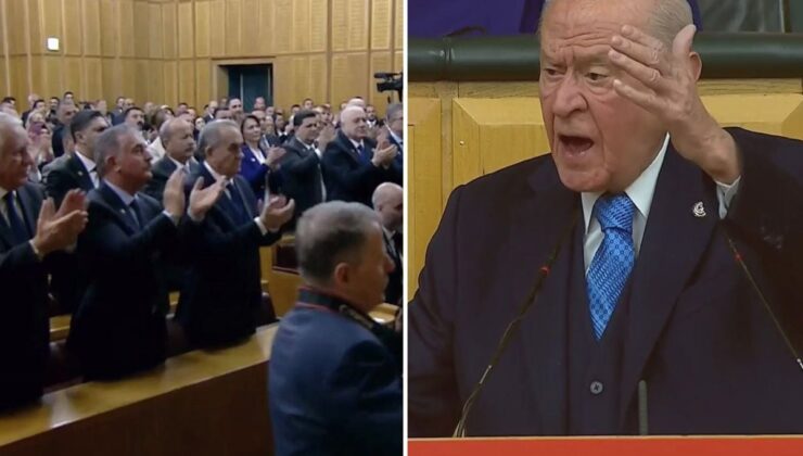 Bahçeli’nin Kürtlerle ilgili sözleri parti grubunda ayakta alkışlandı