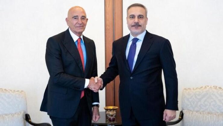 Bakan Fidan, ABD’nin Ankara Büyükelçisi Barrack’ı kabul etti