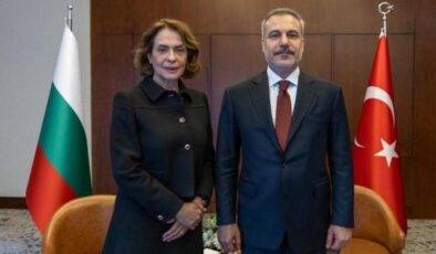 Bakan Fidan Bulgaristanlı mevkidaşıyla görüştü!