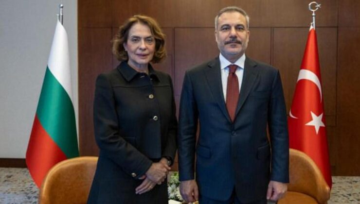 Bakan Fidan Bulgaristanlı mevkidaşıyla görüştü!