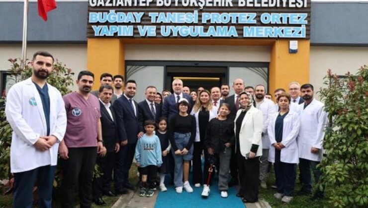 Bakan Işıkhan, Buğday Tanesi Protez Ortez Yapım ve Uygulama Merkezi’ni ziyaret etti