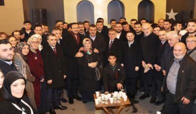 Bakanlar Akın Gürlek ve Yusuf Tekin ateş başında vatandaşlarla buluştu