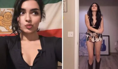 Bakın hangi ülkede yaşıyormuş! Dansıyla olay olan İranlı kız sessizliğini bozdu