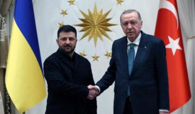 Başkan Erdoğan, Zelenskiy ile görüştü!