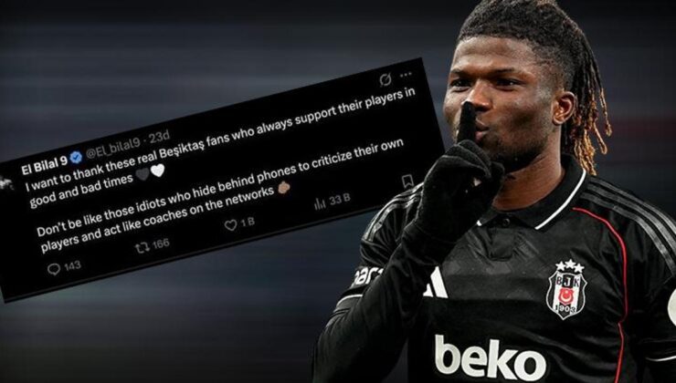 Beşiktaş’ta El Bilal Toure’den sert yanıt! ‘Aptallar gibi olmayın’
