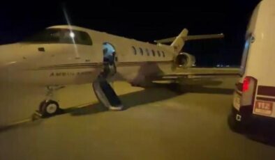 Bitlis’te 2 günlük bebek ambulans uçakla Konya’ya sevk edildi