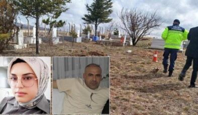 Boşanma aşamasındaki eşini mezarlıkta başına vurarak öldürdü