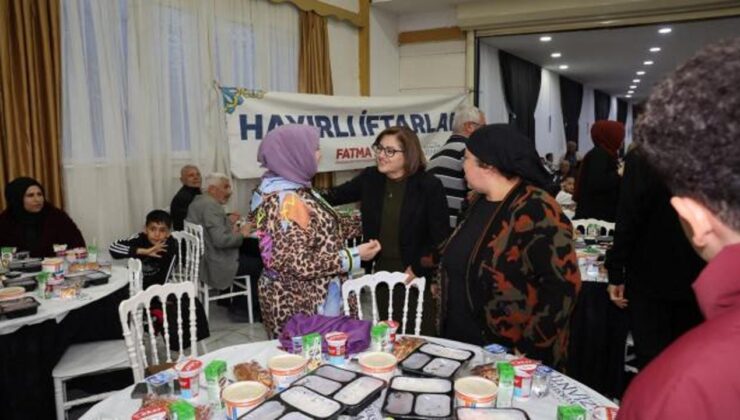 Büyükşehir’in Ramazan sofrası bu kez İslahiye’de kuruldu