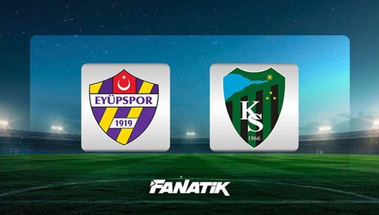 CANLI | Eyüpspor – Kocaelispor (Süper Lig 25. hafta)